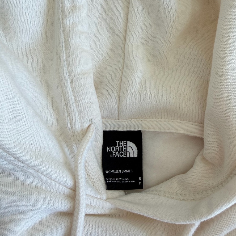 Off-White/Cream North Face Hoodie - Picture 4 of 5
